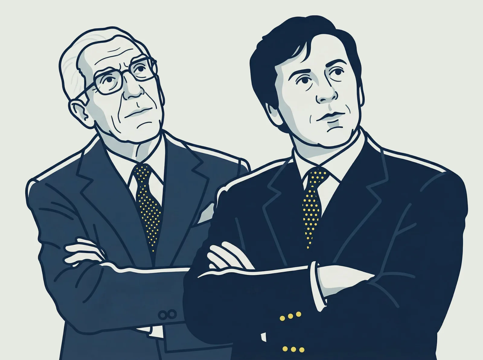 Paul Watzlawick and Giorgio Nardone - founders of Brief Strategic Therapy